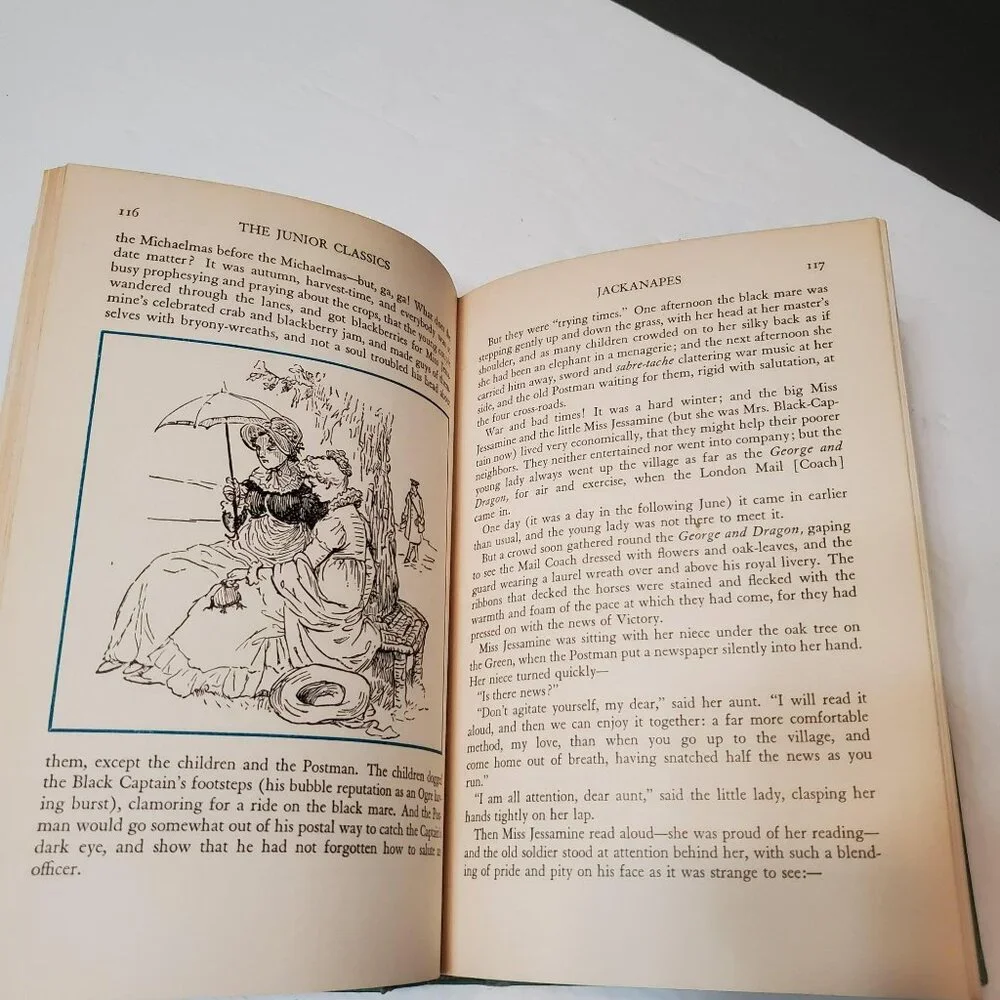 Vintage 1948 Hardcover Book, Antique Book for Styling, The Young Folks Shelf - Picture 11 of 12